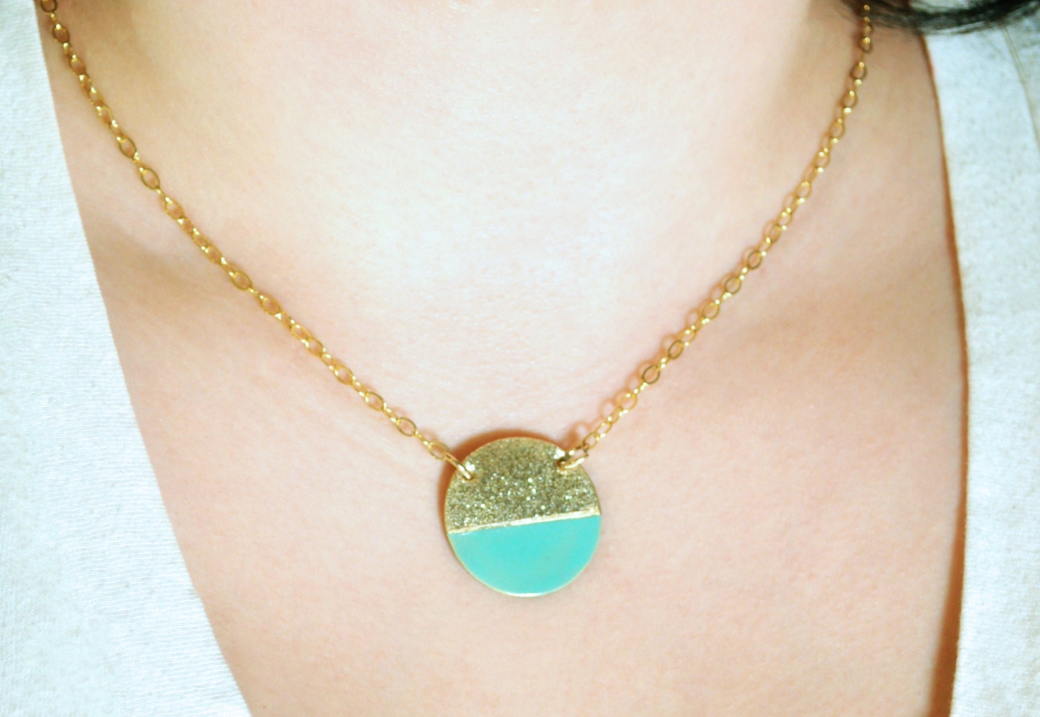Lucy Necklace (Mint)