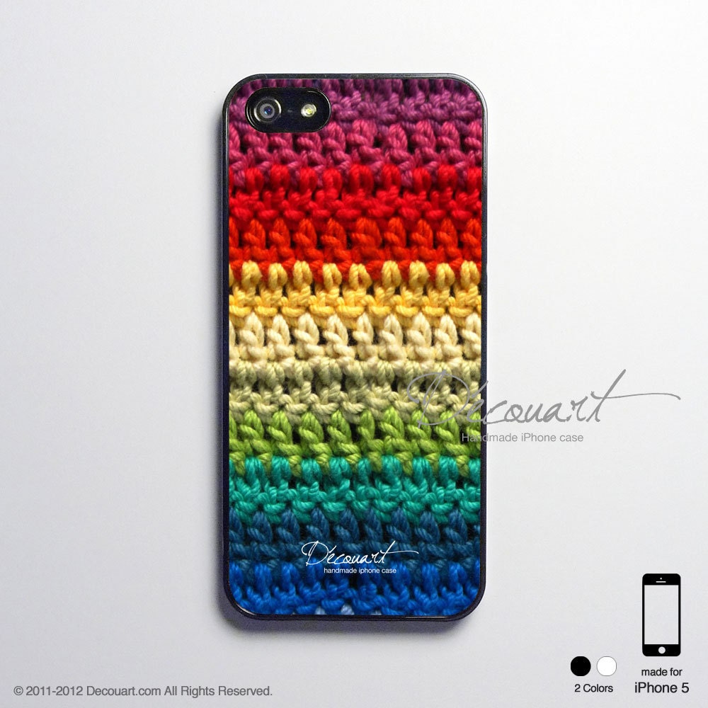 iPhone 5 case, iPhone 4s case, crochet pattern - NOT real crochet S111