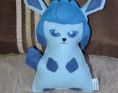 Glaceon Felt Wall-Hanging plush