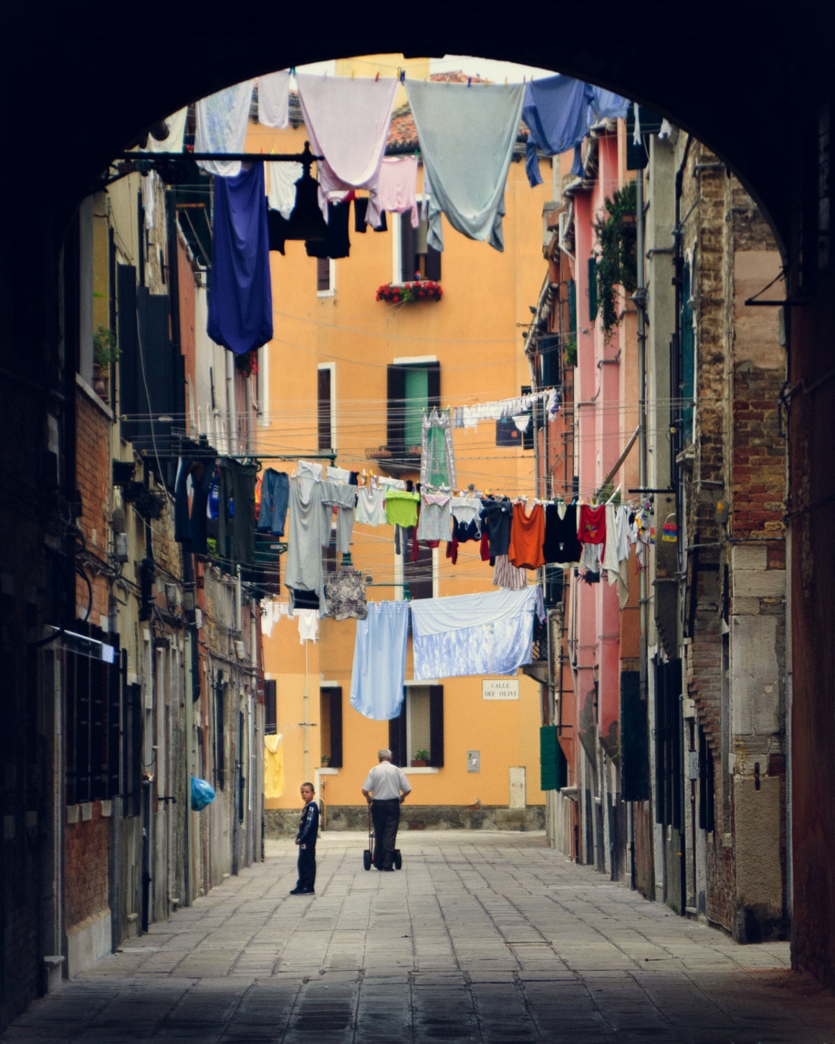 Street, Venice - 8x10 Print - europe italy color travel photography