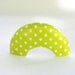 Wooden barrette, Wood hair barrette,  Polka dots barrette