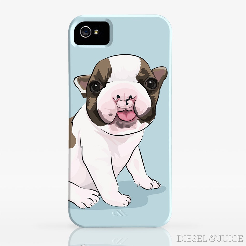 Lentil French Bulldog Puppy  - Phone/Tablet Case
