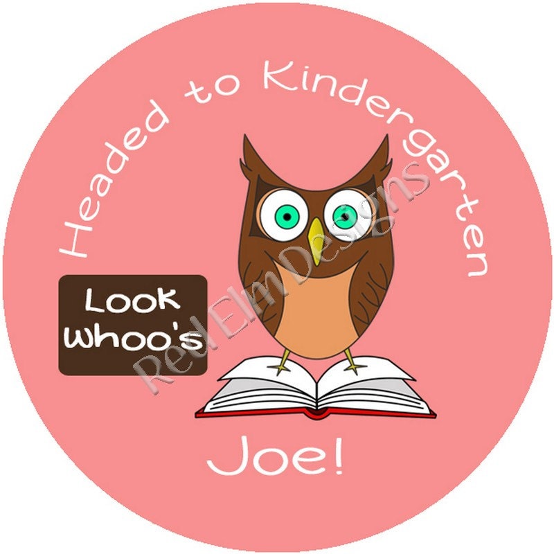 Owl Graduation Stickers - Sheet of 20 - 2" round