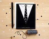 Manly Valentine's Day Card: Happy Love Day