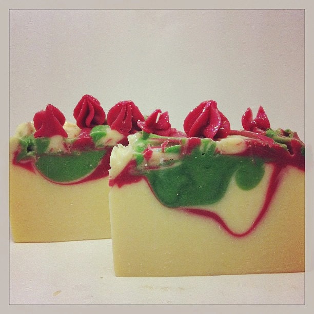 Organic and Natural Cold Process Silk Soap - Taste of Orient, Cruelty FREE, Vegan