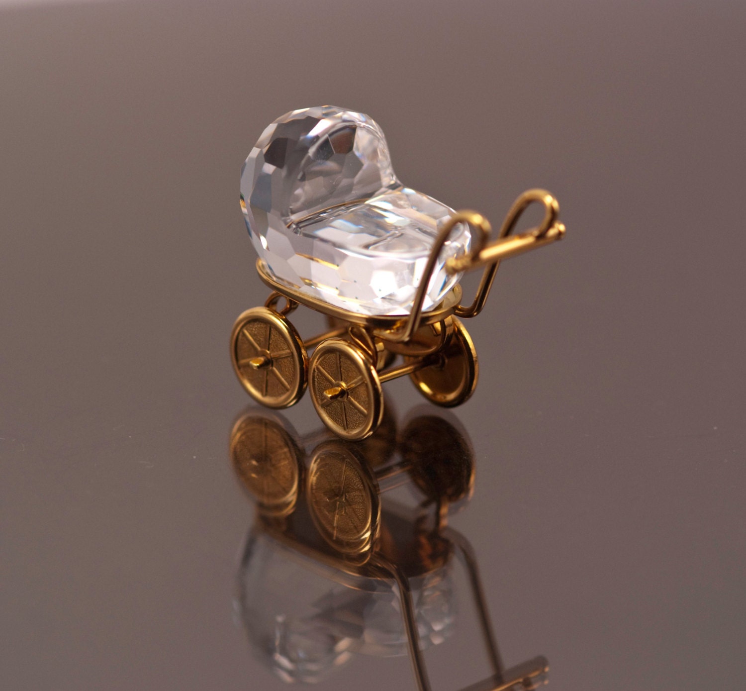 Swarovski Crystal Baby Carriage