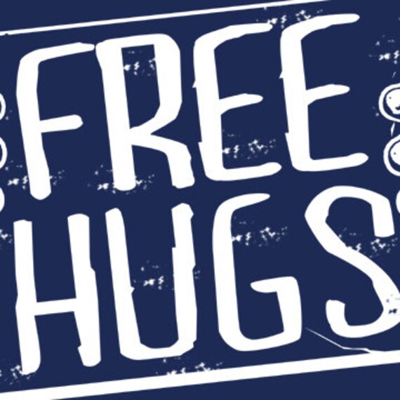 Buy cute gift ideas - FREE HUGS T-Shirt Funny Cute Peace Love Geekery No Bullies Anti Bullying Tee Shirt Tshirt Mens Womens Kids S-3XL Great Gift Idea