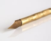 Mother Of Pearl Pen - Fish Carved Mother Of Pearl Handle - Made in Germany