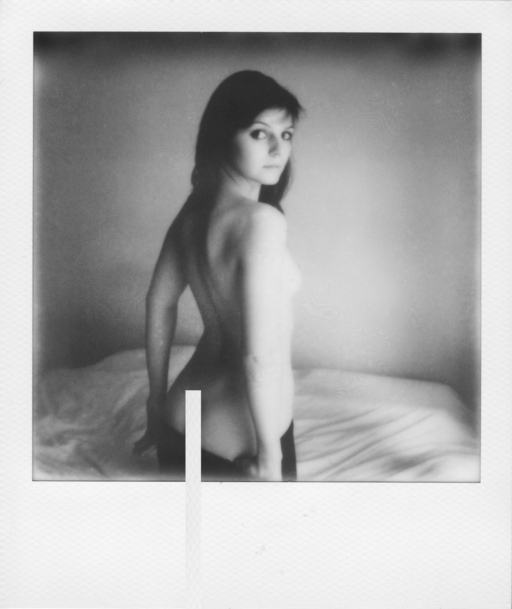 Kora 1 - Unique Polaroid Photography of a nude girl