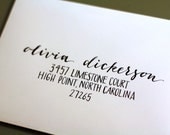Custom Hand Calligraphy Envelope Addressing