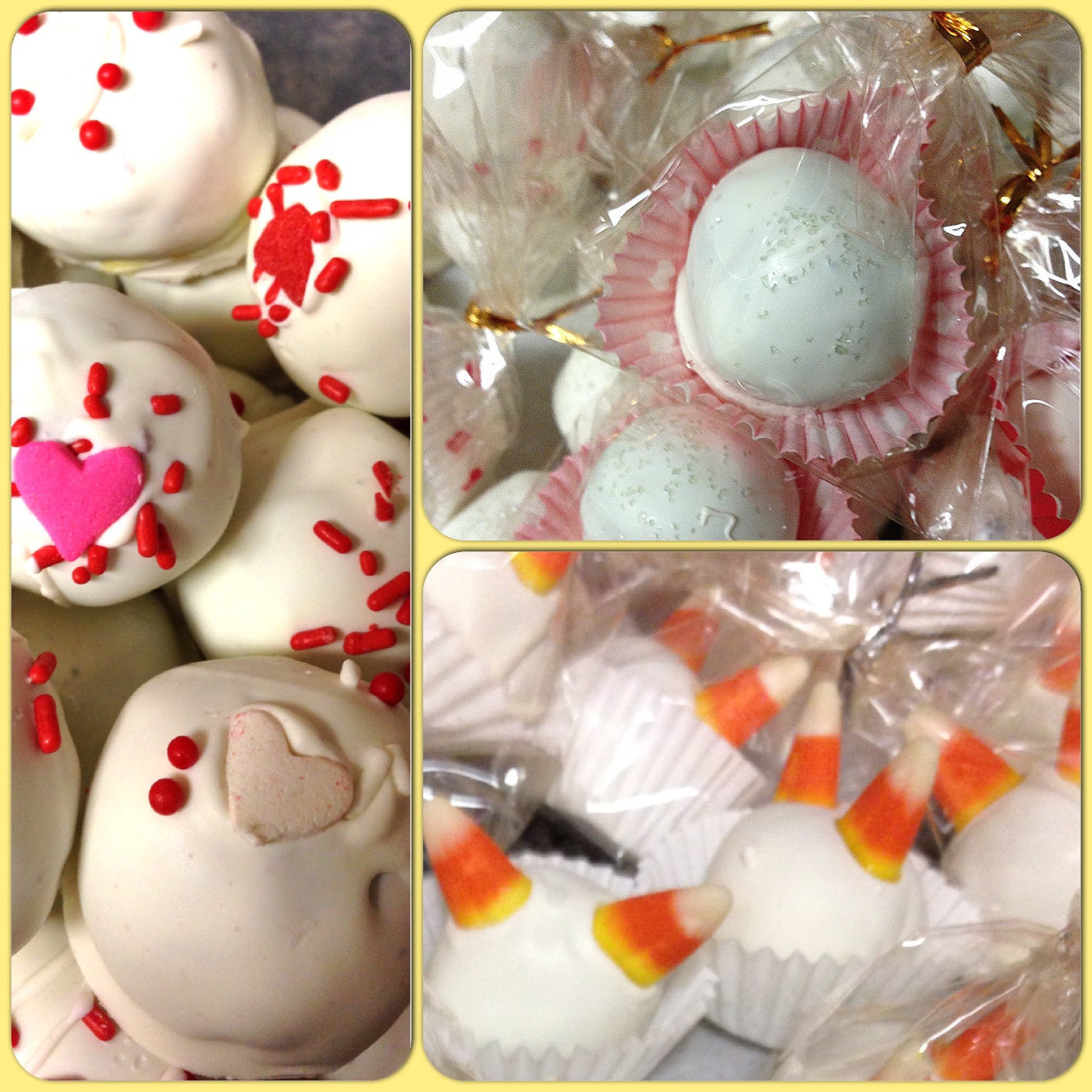 Custom Cake Truffles