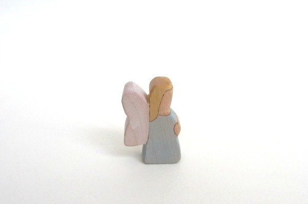 Wooden Waldorf Toy Fairy - Wood Fairy