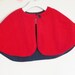 Children clothing -  Girls LIttle Red Riding Hood Corduroy Capelet Cloak..sizes 1 year- 5 years kids children toddler girlsandboys