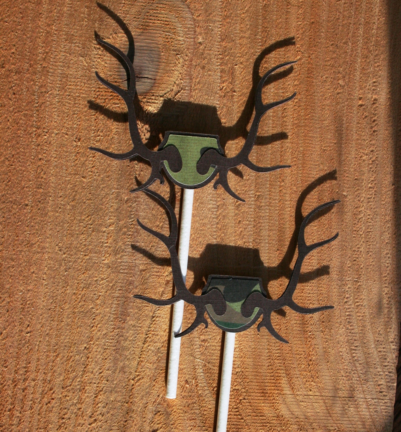Antler Cupcake Topper - Hunter's Pride