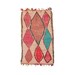 RESERVED FOR Victoria. Moroccan Tribal Rug. Mid Century Modern Art. Abstract Painting Quilt. Danish Compliment Colorful Bohemian Beni Ourain