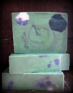 The Caterpillar - Alice in Wonderland Tribute Soap - LIMITED EDITION- Vegan, Palm Oil - Free Handmade Soap
