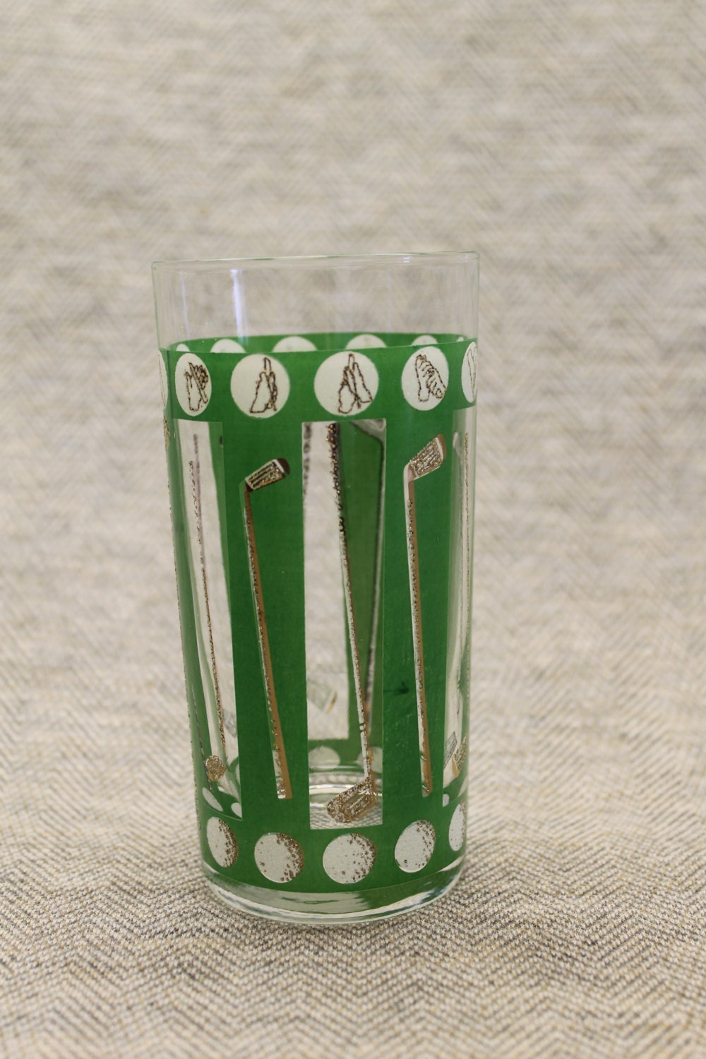 Golf Themed Hi Ball Glass Tumbler