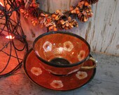 antique tea party for one gift box set / HALLOWEEN edition / tea cup accessories / EPSTeam