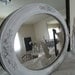 Gorgeous Vintage Shabby Chic Mirror Adorned with Roses Nursery Wedding Cottage Decor