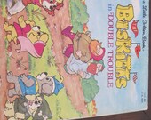Vintage Biskitts in Double Trouble, a Little Golden Book