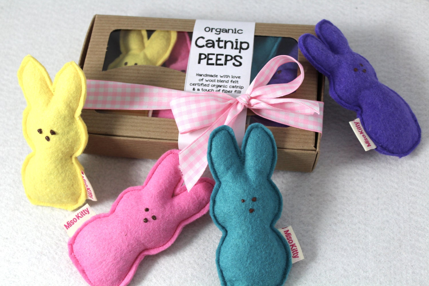Easter Cat Toy Catnip Peeps