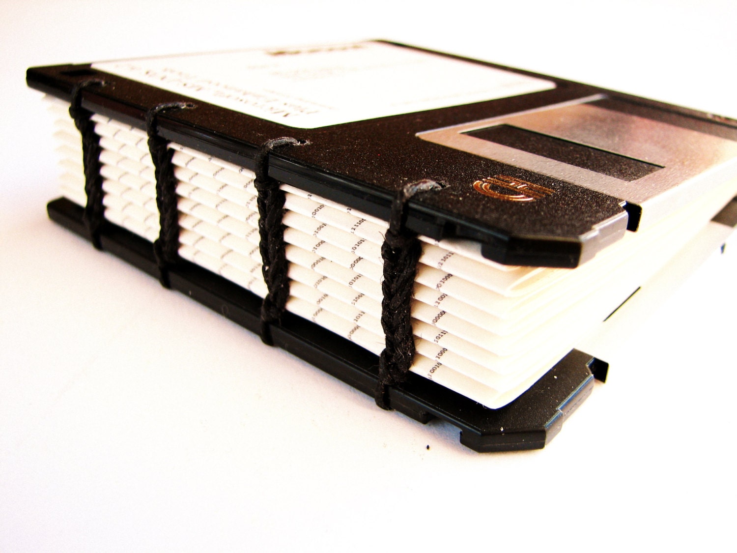 Recycled Microsoft Windows 95 Upgrade Floppy Disk Notebook