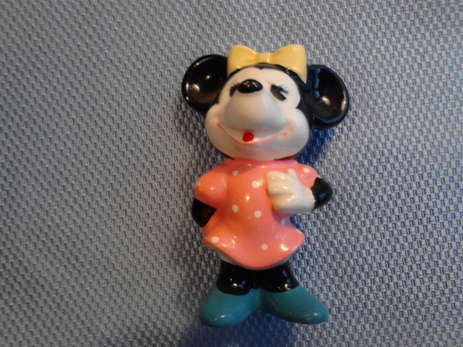 Vintage Disney Figurine- Pie-eyed Minnie Mouse