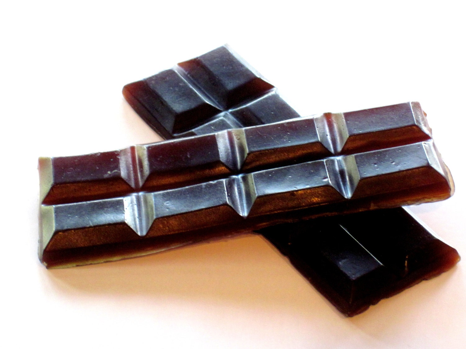 Whole Chocolate Candy Bar Soap - Organic Handmade All Natural Vegan - Candy Soap Bar - Dark Chocolate, White Chocolate, or Milk Chocolate