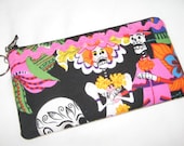 CALAVERAS Los Novios COSMETIC / Pencil Zipper POUCH