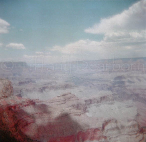 Grand Canyon Summer 1967 - Arizona - Holga - 5x5 square matte print