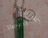 Zombie Blood Vial Necklace