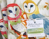 Owl Tree Towel- set of 2