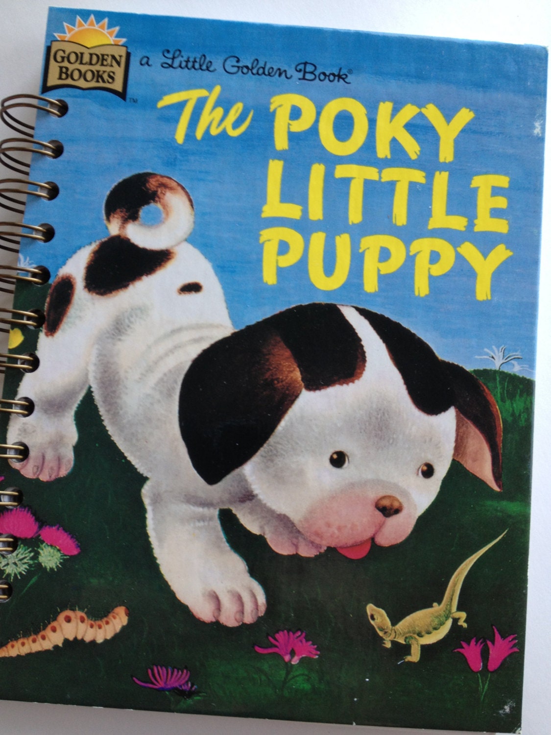 The Poky Little Puppy Little Golden Book Recycled Journal Notebook