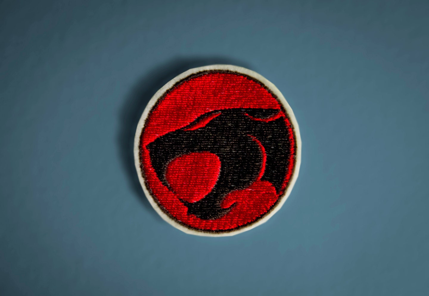 Thundercats Logo -- Embroidered Iron-on Patch