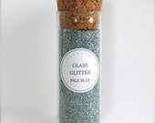 German Glass Glitter - 1 oz Pale blue