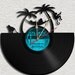Relax Theme Vinyl Record Clock Upcycled vinyl records Great Gift