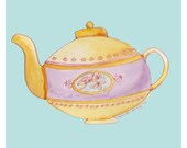 Little Tea Pot Print