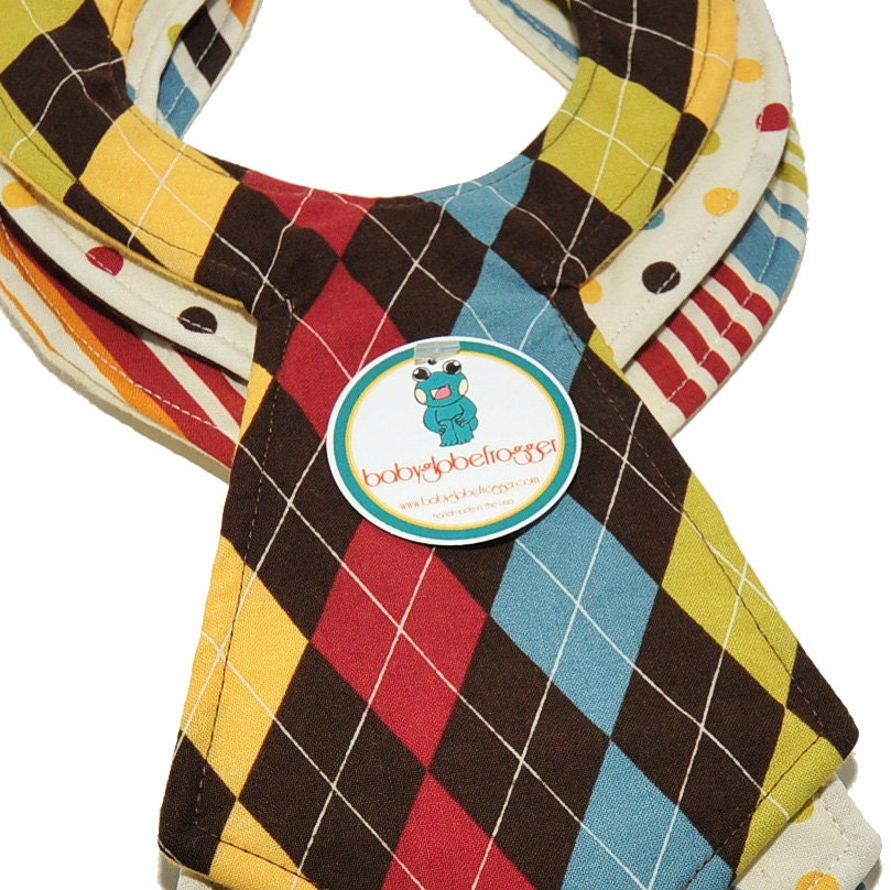 Designer Baby Necktie Bibs (Set of 3)