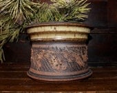 Vintage Pottery Planter Flower Pot Container Rustic Garden
