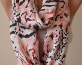 New Gift Scarf - Gift Scarf - Mother's Day Gift - Soft Cotton Infinity Scarf