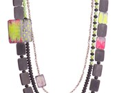 Long Necklace Neon