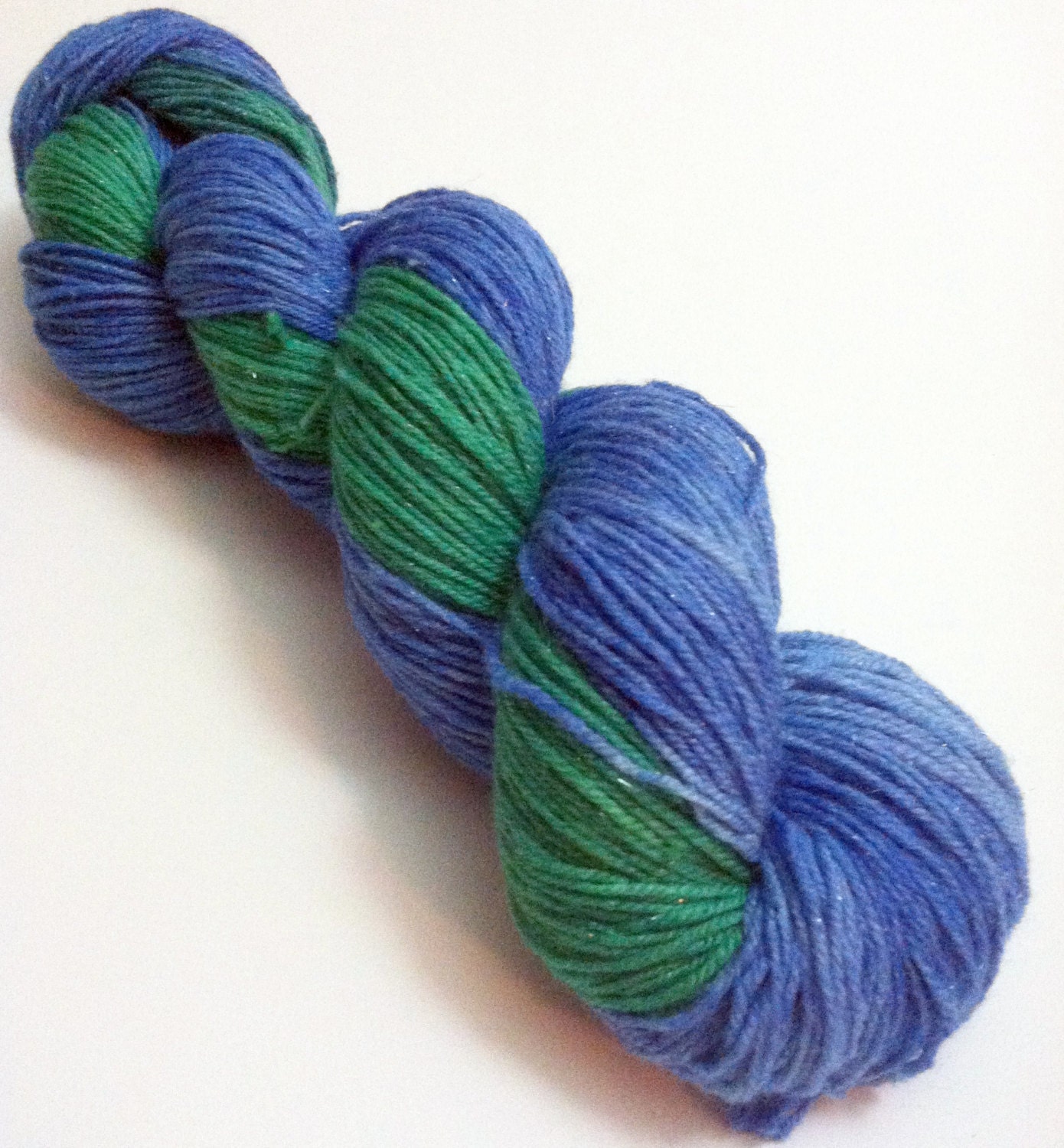 Super Awesome Sparkle Sock in the Bazinga Bee Colorway