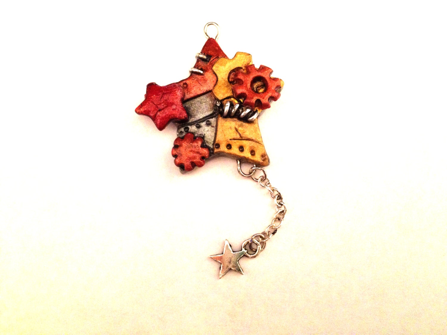 Steampunk Star Pendant