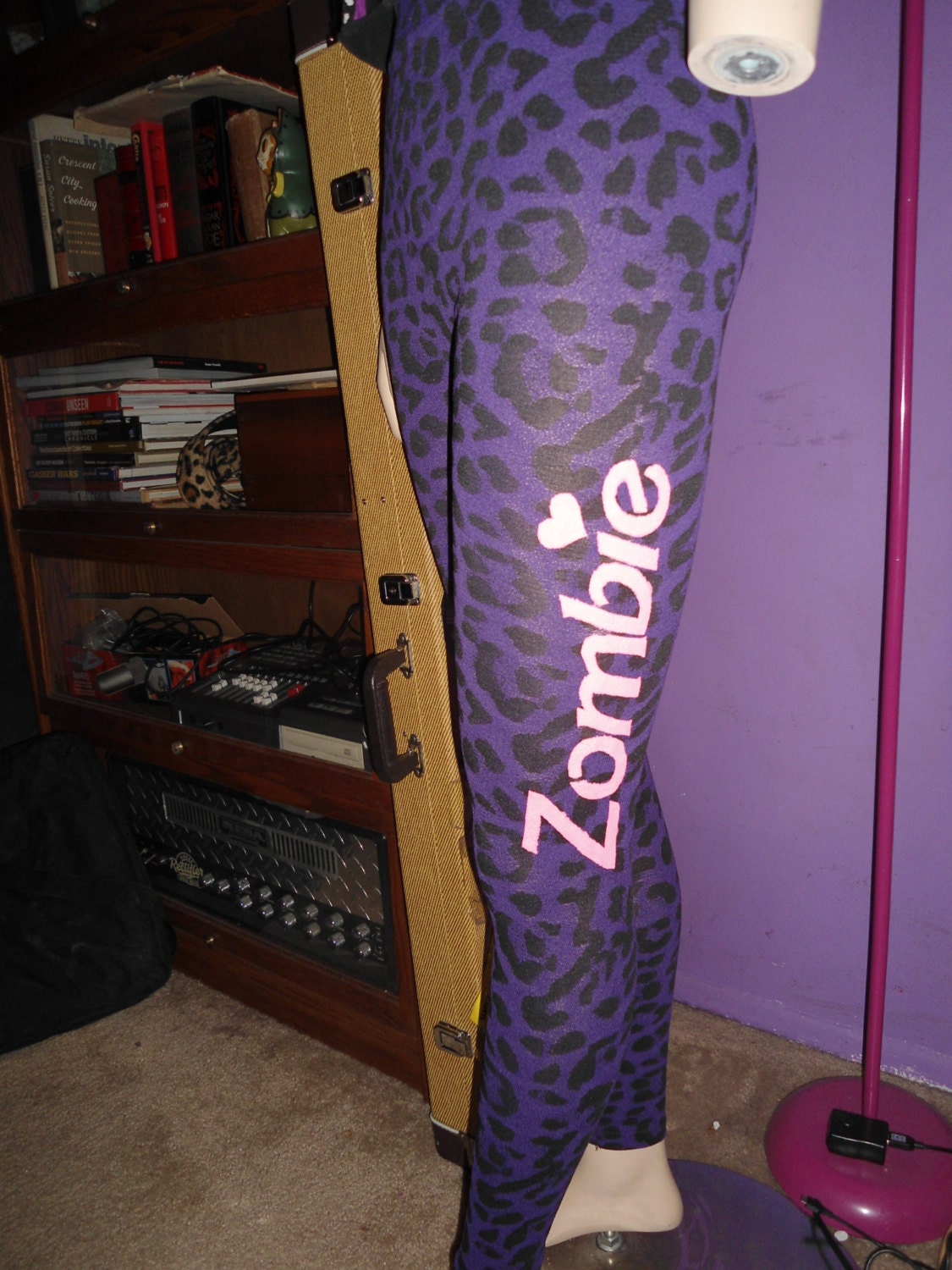 Zombie leopard print leggings Last Pair