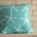 Starfish Batik Pillow Cover 18x18