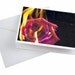 Unique Note Card, Rose Greeting Card,  Flaming Flower Greeting Card, Photography Art Card
