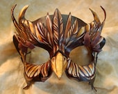 Leather Archimedies the Educated Owl Sword in the Stone Inspired Cosplay Mask