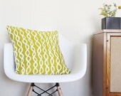Golden DNA Linen Pillow Cover - 18.5 x 18.5 in.