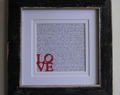 Wedding Vows/ Custom Wedding Vows/ Gift/ Unique Anniversary Gift/ Anniversary Gift for Men/ Philadelphia Love