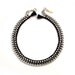 Small Rhinestone and threads Necklace- black